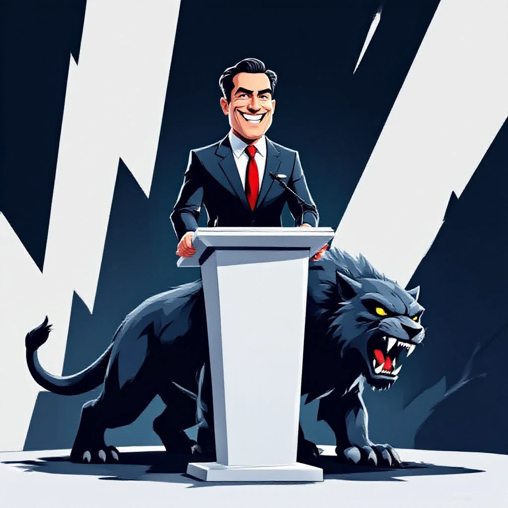 Politician Masterfully Harnesses Primal Fear for Electoral Gain, Campaign Calls It 'Genius-Level Strategy'