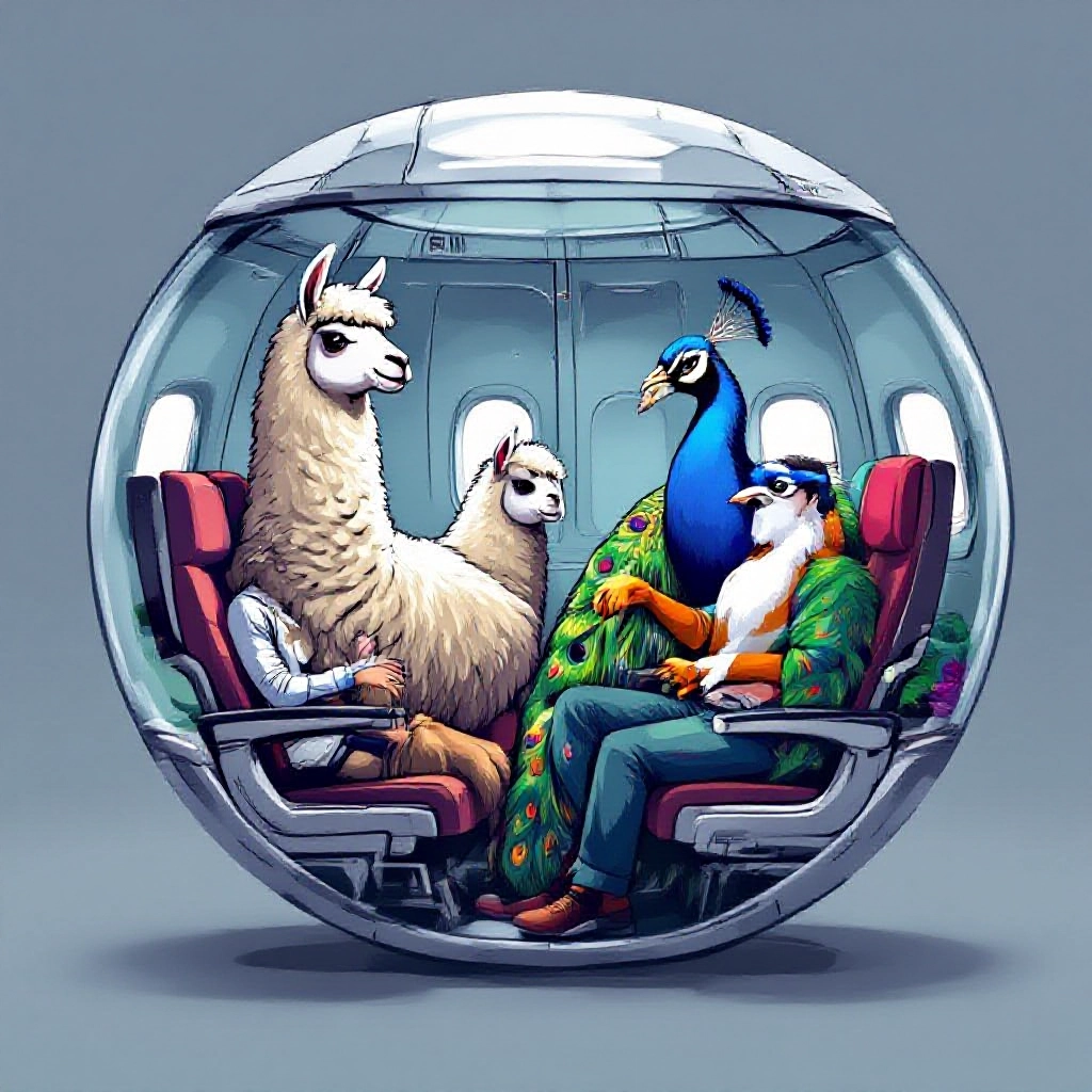 Airlines Rebrand Animal Overload Flights as 'Curated Ecosystem Experiences' for 'Holistic Passenger Wellness'