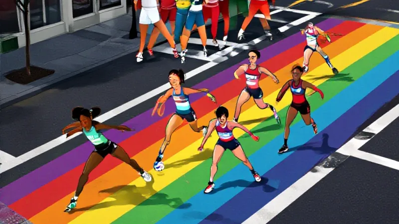 Portland Solidifies "Global Women's Sports Epicenter" Status by Painting a Crosswalk