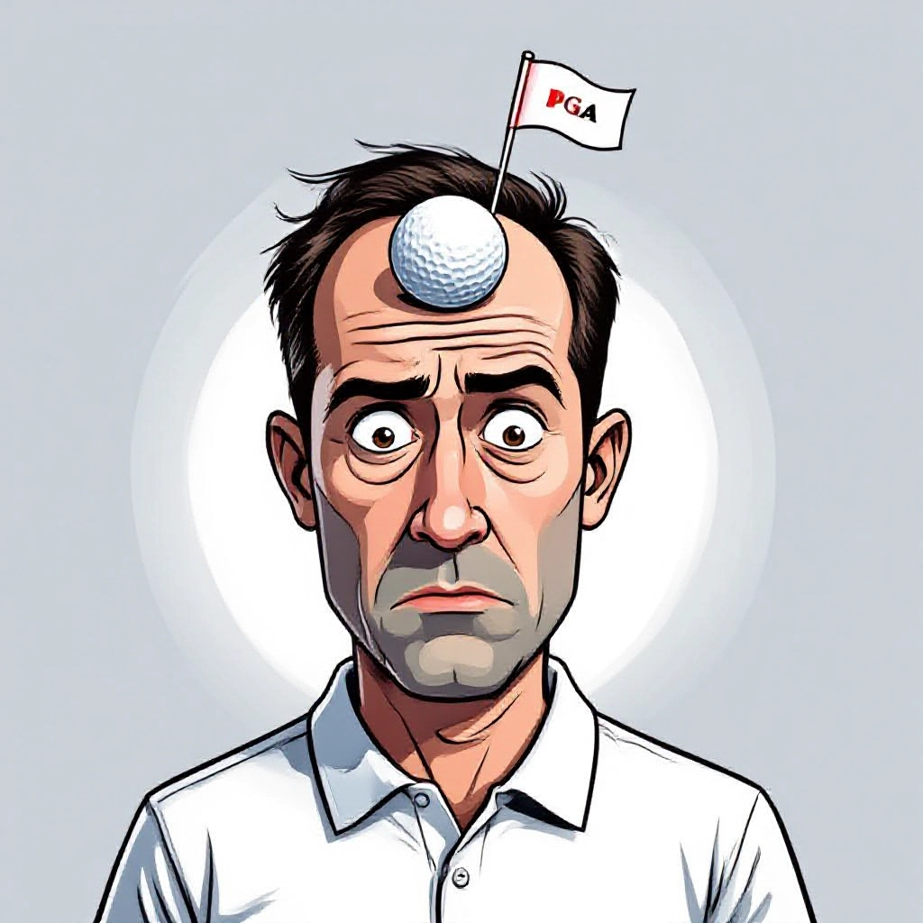 PGA Clarifies: Spectator's Head Now Officially an 'Unauthorized Ball Hazard'