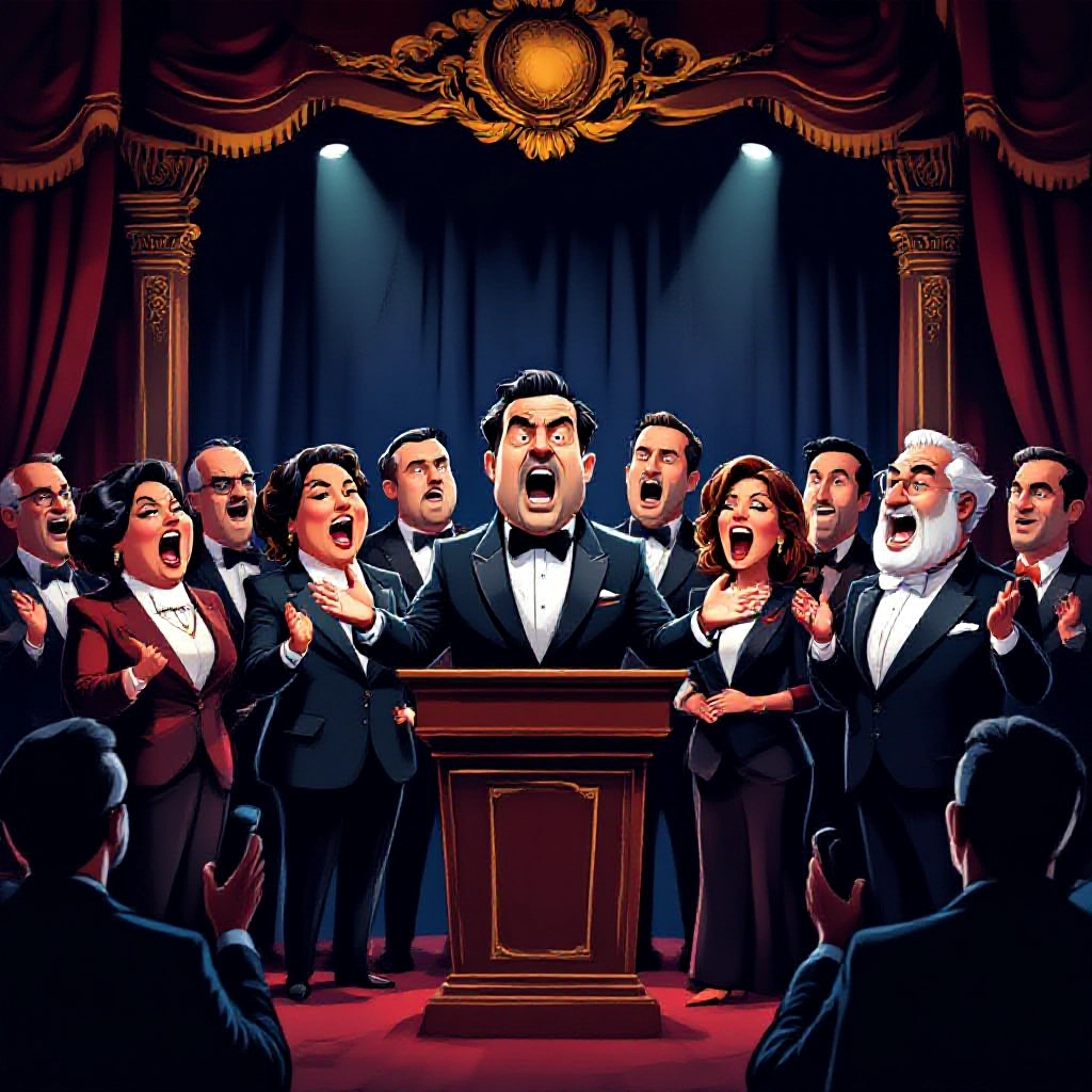 Politicians Remind Public "Democracy Not Spectator Sport" (Unless They're Playing)