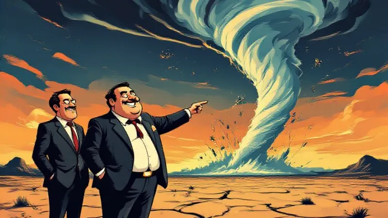 Wakita Unveils 'Twister' Anniversary Plan: Lure Actual Tornadoes for Tourism