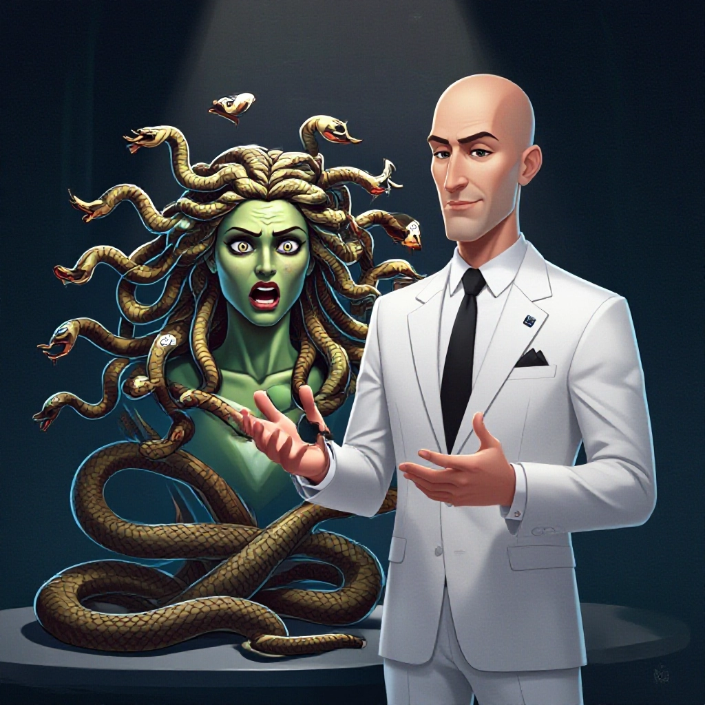 Global Conglomerate Patents Medusa's Image for 'Intellectual Property Optimization'