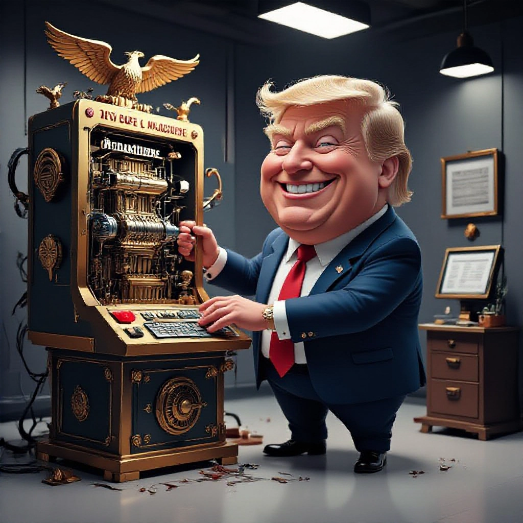 Trump's Revenge Machine Now Primarily Operates on Self-Destruct Mode