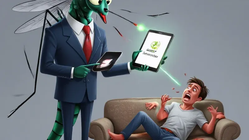 New Genetically Modified Mosquito Strain Now Exclusively Targets Users Without Premium Streaming Subscriptions