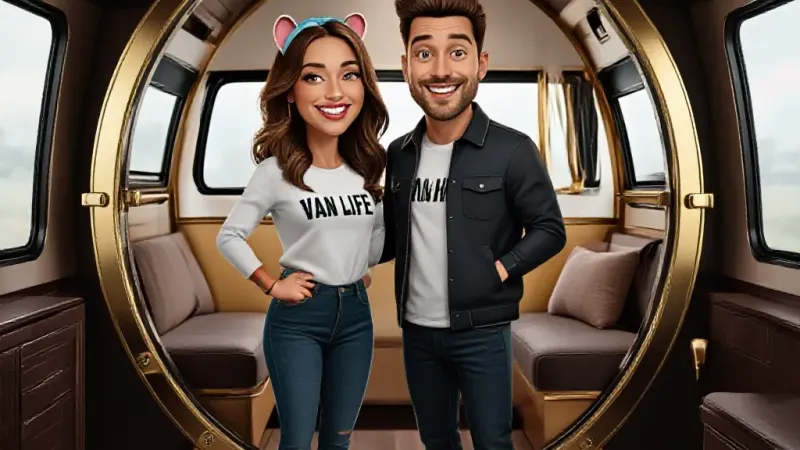 Couple Celebrates 7 Years of "Van Life," Confirms They Will Die Working