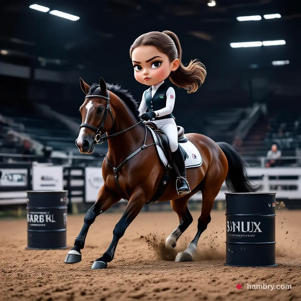 Nation's Equestrian Parents Praise Teen's 'Proactive' Approach to Dominating Barrel Racing