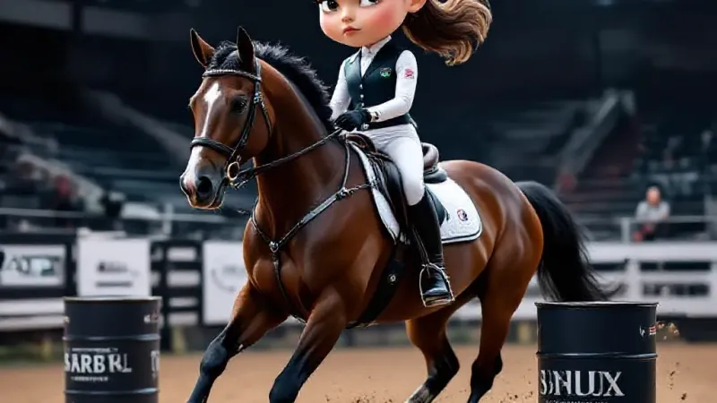 Nation's Equestrian Parents Praise Teen's 'Proactive' Approach to Dominating Barrel Racing