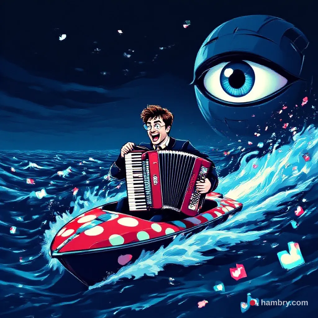 Desperate Radcliffe Signs on for 'Weird Al' Musical to Avoid Tiktok Obscurity