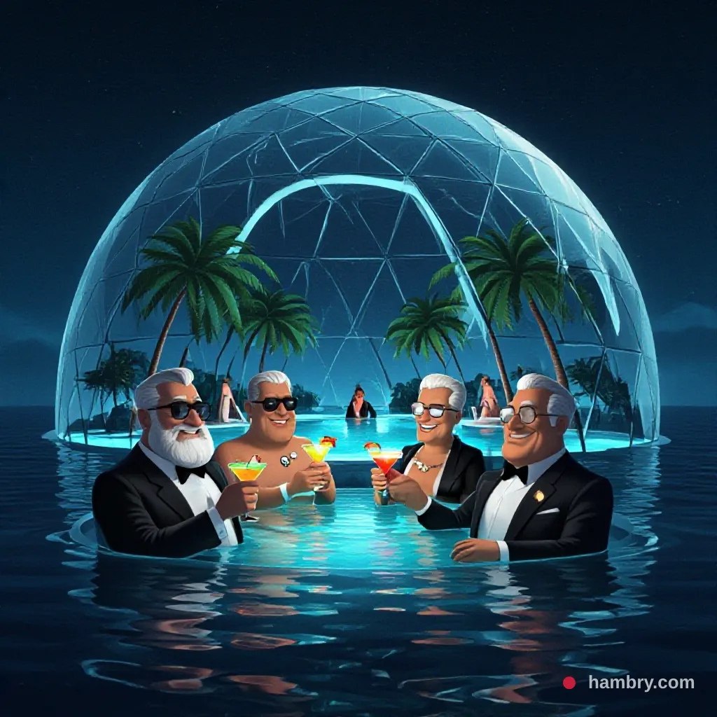 Atlantic 'Cold Blob' Declared New Luxury Resort Zone for Climate-Conscious Billionaires