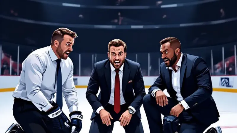 NHL Desperately Attempts to Attract Someone, Anyone, Before Playoff Game.