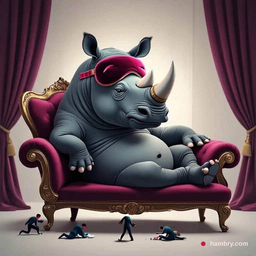 Rhino Gets Custom Eye Mask, Disney Says Human Medical Debt “personal Responsibility”