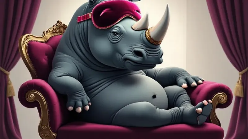 Rhino Gets Custom Eye Mask, Disney Says Human Medical Debt “personal Responsibility”