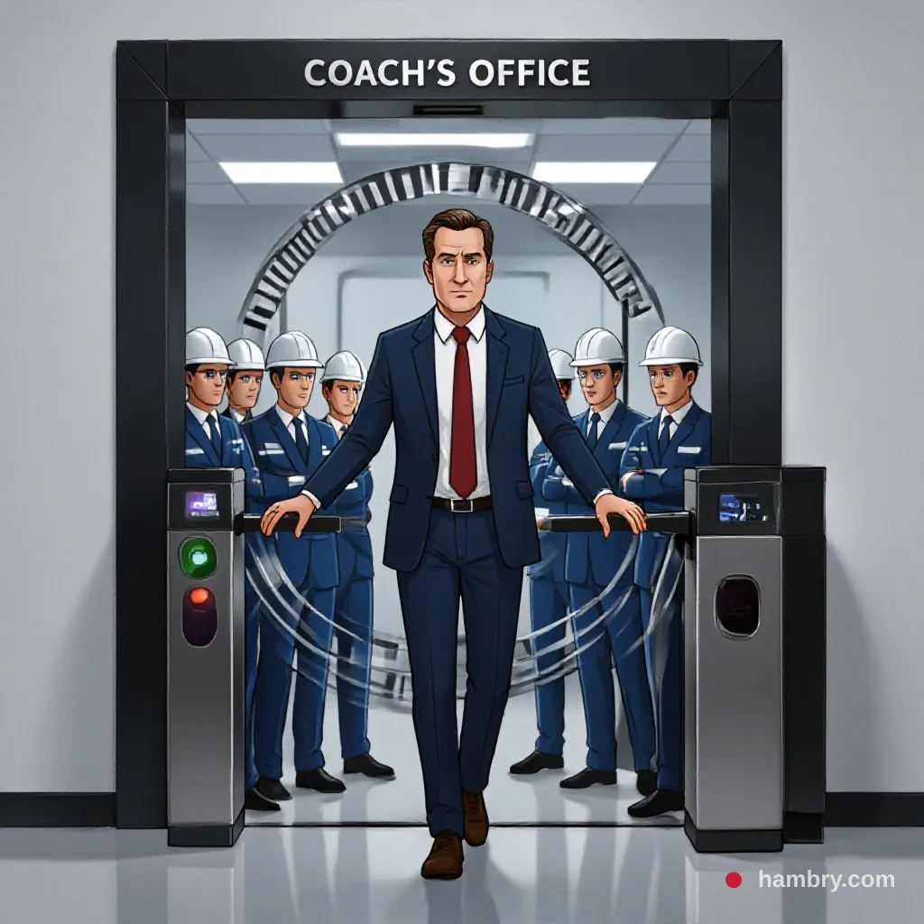 Kings Install Express Turnstile at Coach's Office for Laviolette's Inevitable Departure