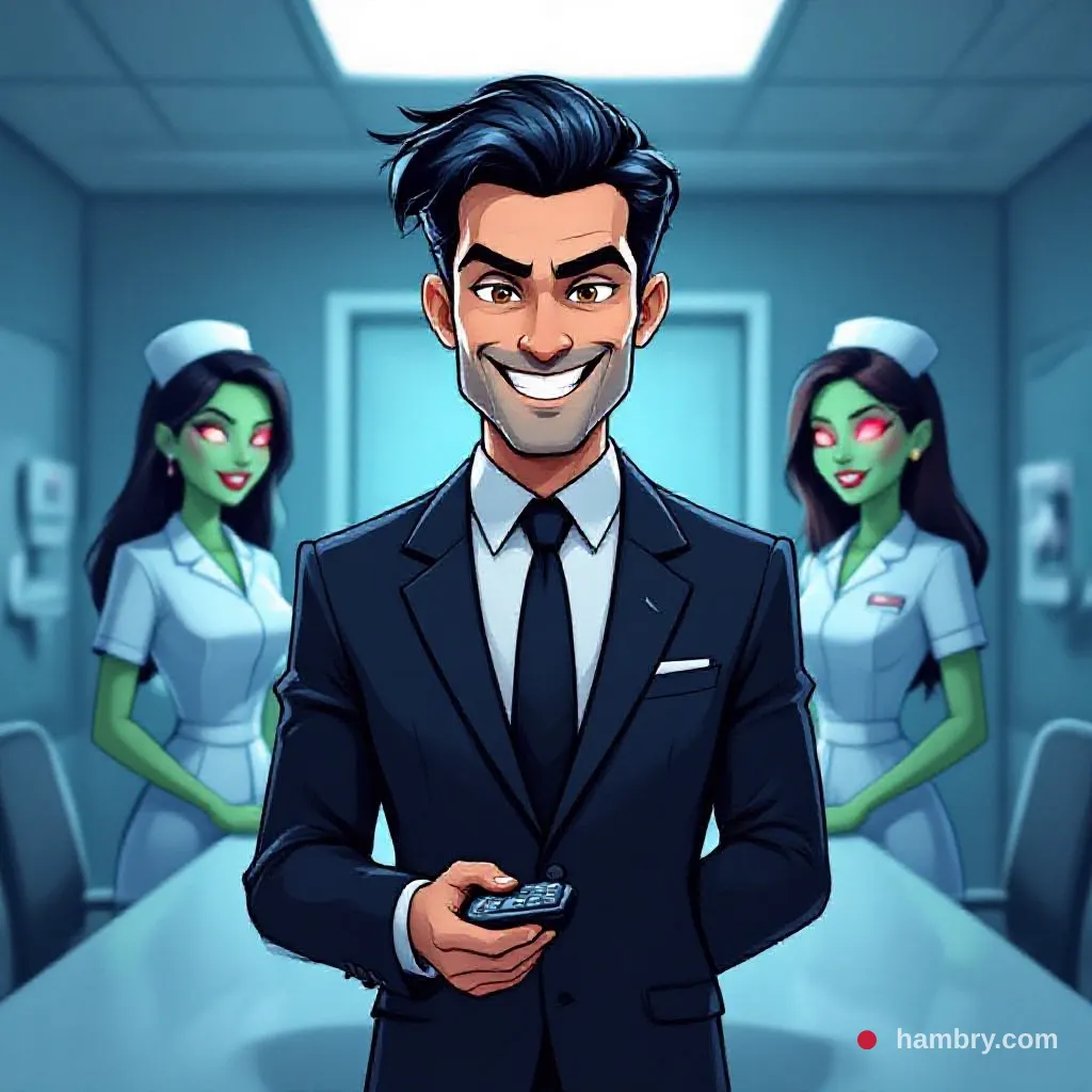 Hospital Systems Embrace 'Professional Vampire Nurse' Patches to Boost Engagement