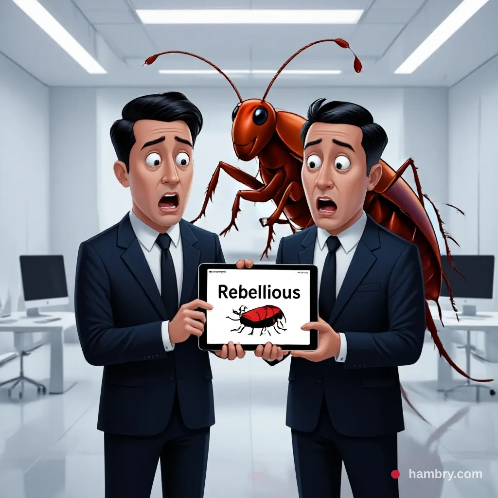 Gig Economy App Execs Baffled as 'Cockroach Rebellion' Takes Actual Human Form