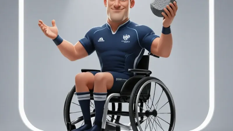 Injured Athlete Invents 'Buying Something and Then Selling It for More'