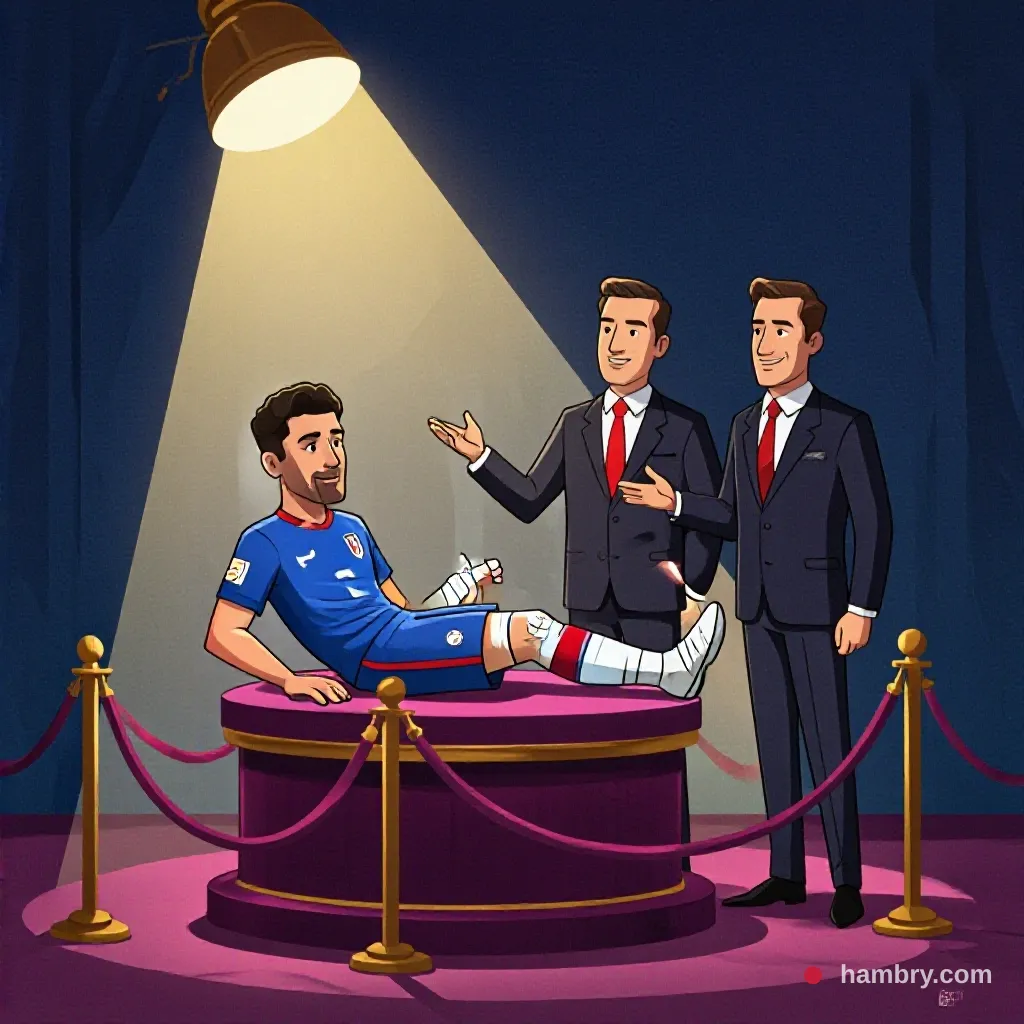 Pulisic's Calf Injury Officially Rebranded as 'Strategic Fan Engagement Asset'