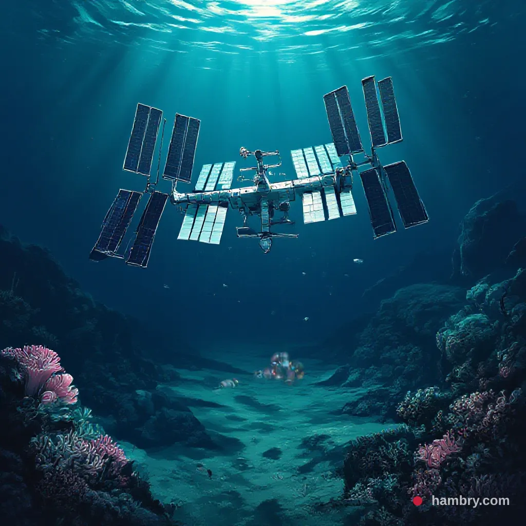 NASA to Turn ISS Into 'World's Largest Artificial Reef,' Promises "Some Fish Will Adapt"