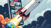 Spacex Deploys 24 More Satellites to Ensure Global Access to Tiktok While Earth Burns
