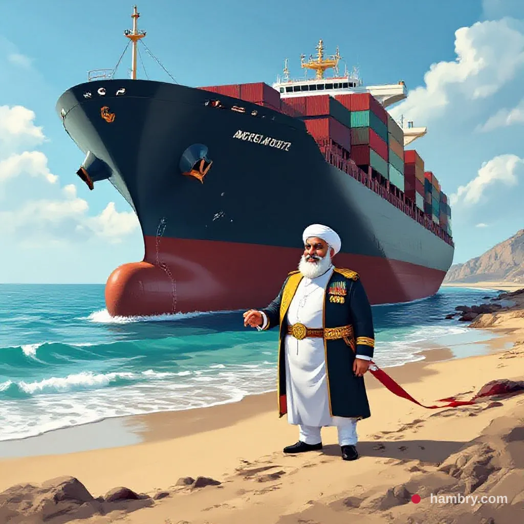 Iranian State Media Hails Ship's 'Dynamic Stabilization' in Hormuz Strait