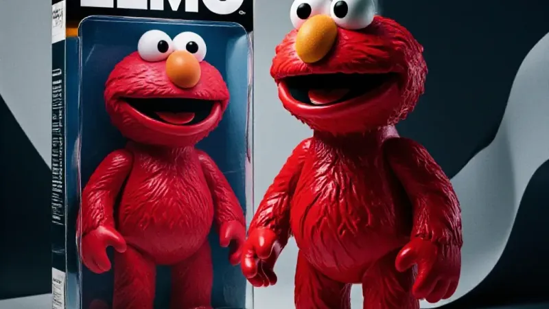 Elmo Action Figure Loses Joy, Joins Retro Line