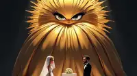 Selena Gomez's 'Visually Belligerent' Gold Gown Briefly Eclipses Swift-Kelce Nuptials