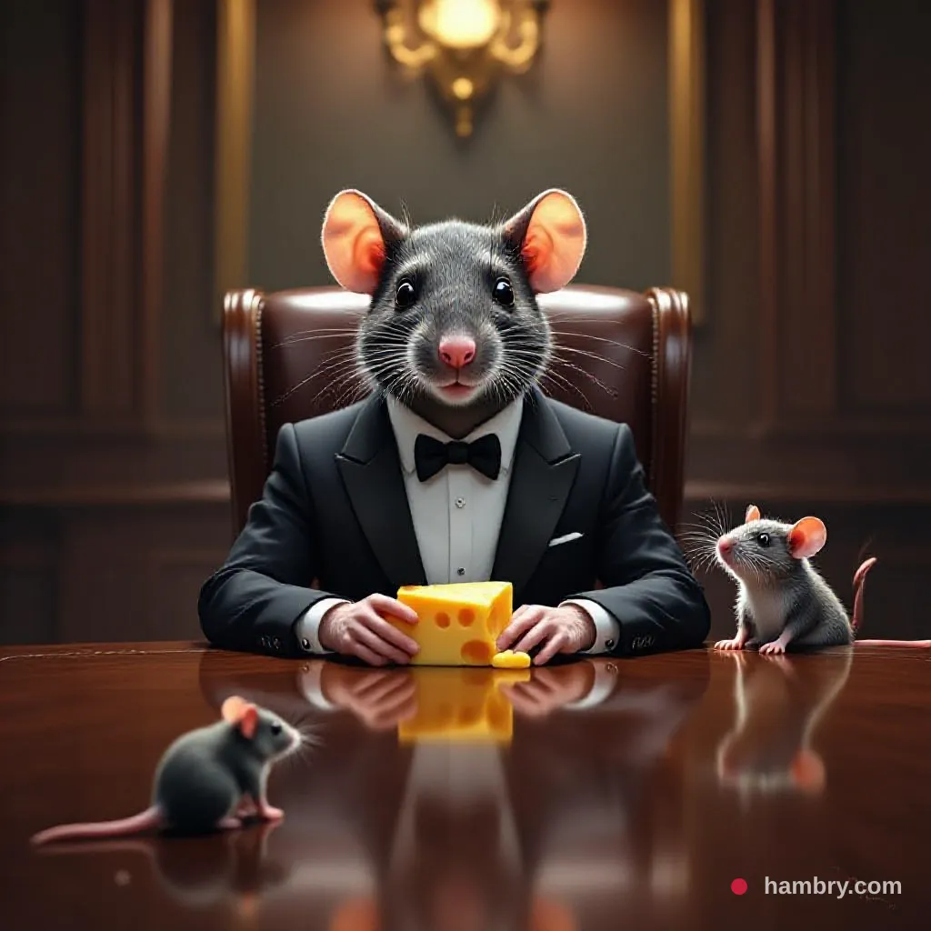 New Study Finds Rats Too Empathetic to Lead Major Corporations