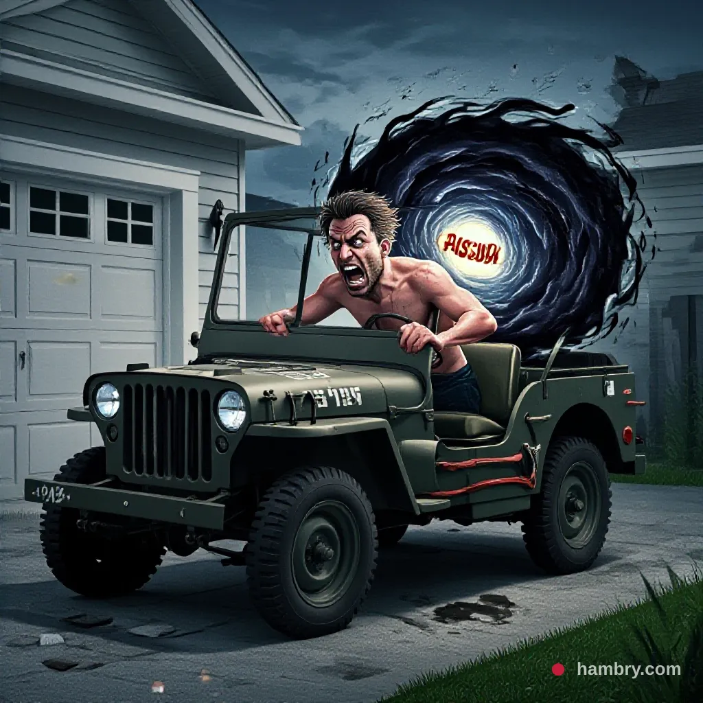 Man Nearly Dies Rebuilding WWII Jeep, Claims It Was for 'Passion' Not 'Unaddressed Trauma'