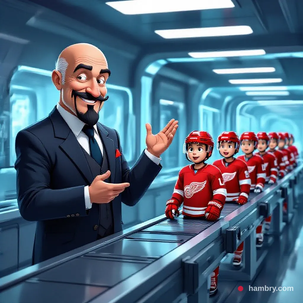 Red Wings Officially Rebrand as Nhl's Talent Farm System for Contenders
