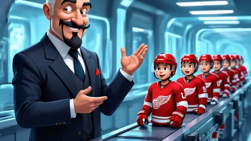 Red Wings Officially Rebrand as Nhl's Talent Farm