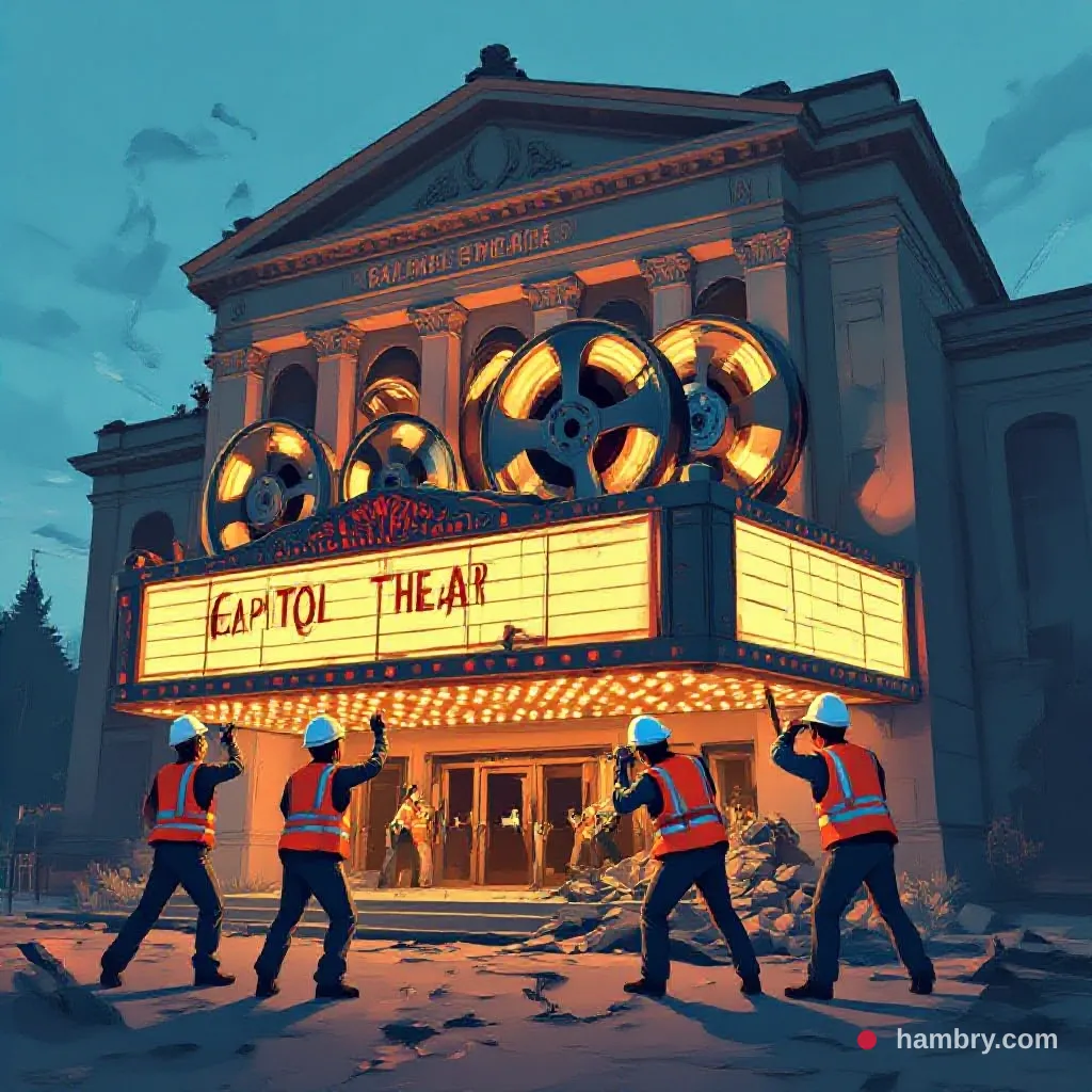 Local Capitol Theatre's 12-Hour Movie Marathon Designated Critical Infrastructure for Regional Morale