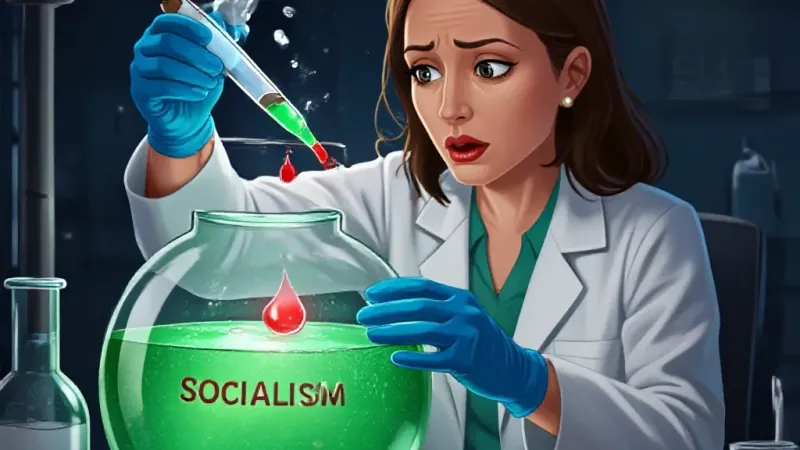 Aoc's Campaign Slogan Now 'a Little Less Socialism