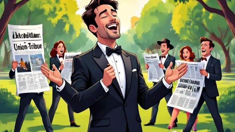 Local News Declares Park Singer a Cultural Zenith