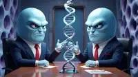 Gene Expression Study: Cells Show Random Favoritism