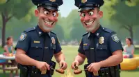 Police Departments Nationwide Host Annual 'We Swear We're Not All Bad' Community BBQ