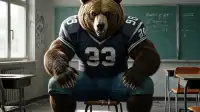 Bears Practice Sitting Down at High School, Immediately Demand Billions for New Stadium
