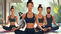 Lemur Yoga Enthusiasts Demand Healthier Lemurs After Herpes Outbreak