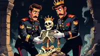 Spain Saves Royal Skeletons From Wildfire, Ensuring Future Generations Know Who’s in Charge.
