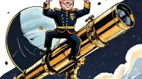 Space President Trump Celebrates Telescope He Tried to Cut