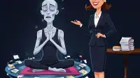 HR Mandates 'Mindfulness Max' Program so Employees Can Meditate Away Poverty