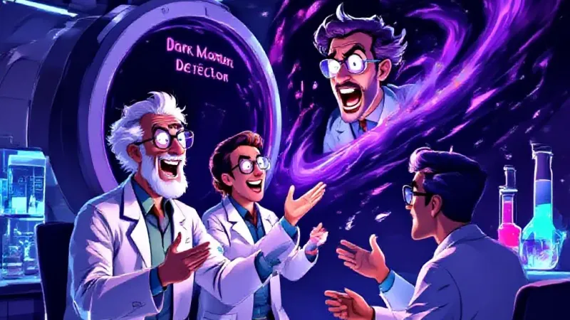 Dark Matter Signal: Global Urge to Lie About Reading
