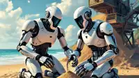 AI Rebuilds Beaches, So We Can Keep Destroying Them