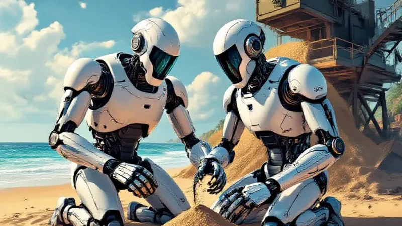 AI Rebuilds Beaches, So We Can Keep Destroying Them