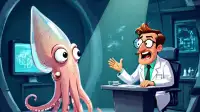 Scientists film foot-long squid; not TikTok viral