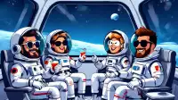 Space Crew Relieved to Escape Earth Infrastructure
