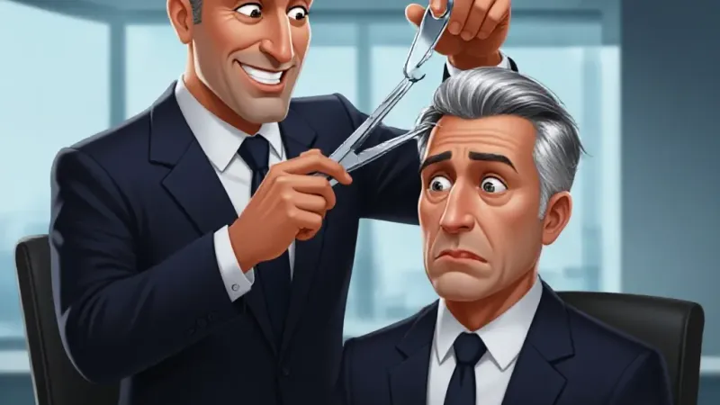 Grey Hair: Workplace Study Confirms Corporate Threat