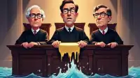 Supreme Court baffled by corporate profit & melting Earth.