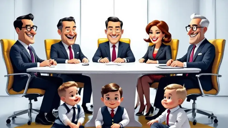 Adults Rebranded as 'Financially Solvent Children